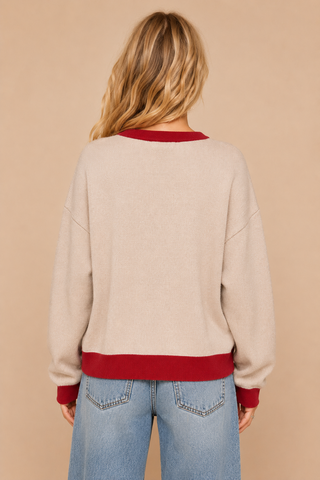 Dachshund Colorblock Sweater