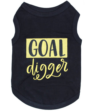 Goal Digger Dog T-Shirt – Fun & Trendy Pet Outfit for Dogs