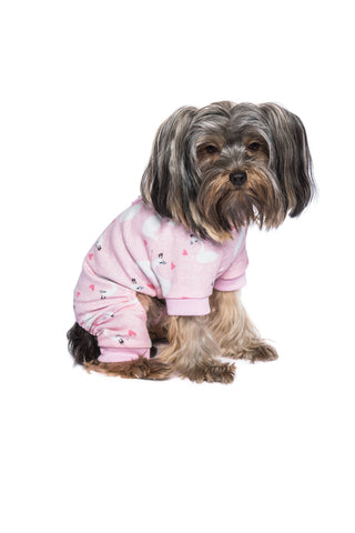 Pink Swan Pajama – Adorable & Snug Dog Outfit