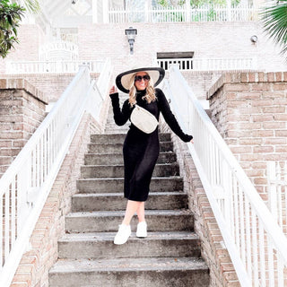 Pretty Simple Rachel Raffia Bum Bag