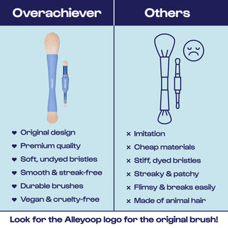 Overachiever - 4-in-1 Makeup Brushes