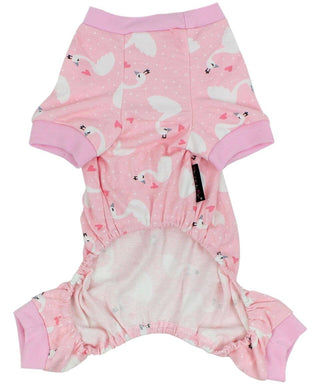 Pink Swan Pajama – Adorable & Snug Dog Outfit