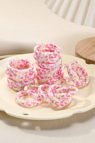 Pink Flamingo Elastic Hair Tie