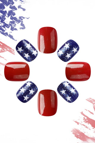 Americana Nail Stickers (24-Piece Set)