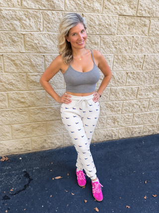Doxie Print Sweatpants