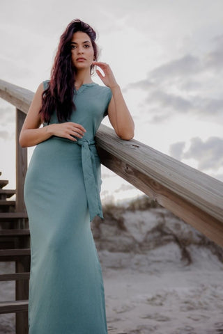 Charlotte Belted Maxi Dress – Women’s Boutique Floral Maxi Dress