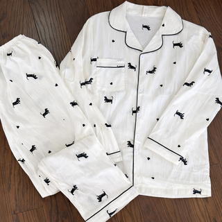 Dachshund Love Premium Pajama Set – Cozy Dog Print Loungewear
