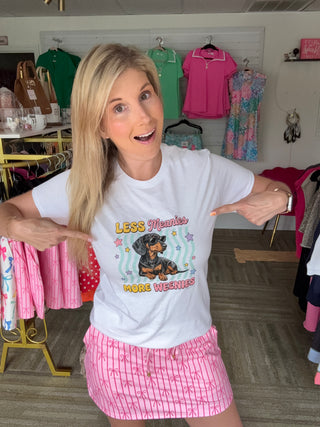 “Less Meanies, More Weenies” Graphic Tee