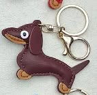 Mini Dachshund Keychain Bag Charm – Cute Dog Lover Gift – Pink Doxie Boutique