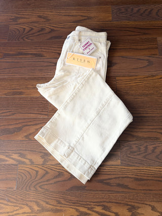Ivory Risen Tummy Control Jeans