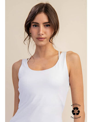 Butter Soft Round Neck Tank Top | Ultimate Layering Essential (Regular & Plus Size)