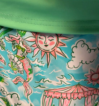 Rosario Tropical A-Line Skort