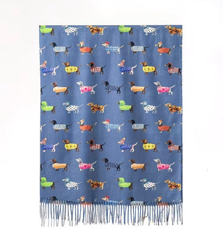 Dachshund Print Scarf