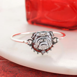 Georgia Bulldogs Crystal Cuff Bracelet