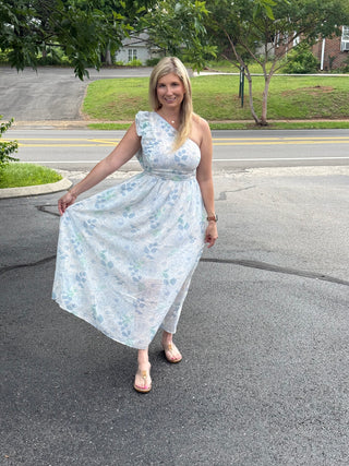 Azure Bloom Maxi