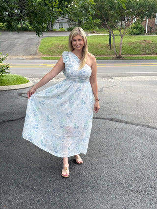 Azure Bloom Maxi