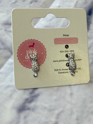 Cat Stud Earrings – 4 Styles
