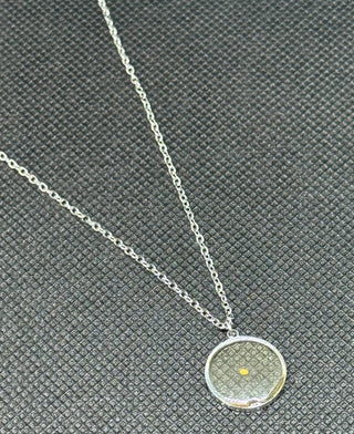 Mustard Seed Necklace – Faith-Inspired Pendant in Silver or Rose Gold