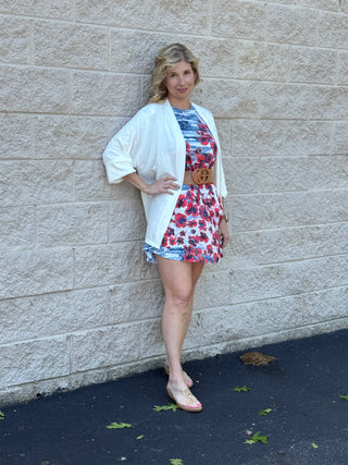 Inoah Poppy Chic A-Line Dress