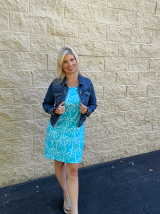 Classic Fitted Stretch Denim Jacket