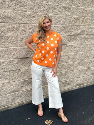 Colette High-Waisted Cropped Wide-Leg Pants