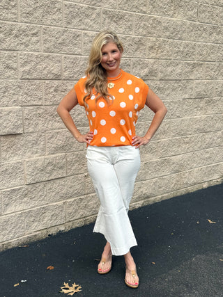 Colette High-Waisted Cropped Wide-Leg Pants