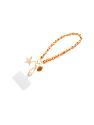 Tennessee Game Day Luxury Phone Wristlet | Gold-Tone Chain Edition