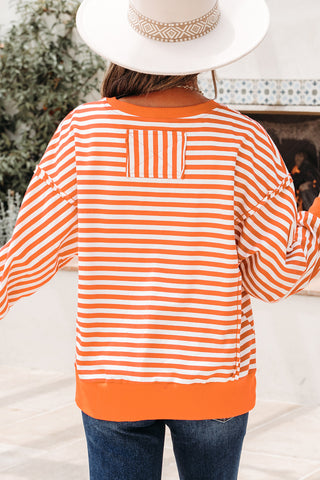 Tennessee Orange Stripe Pullover