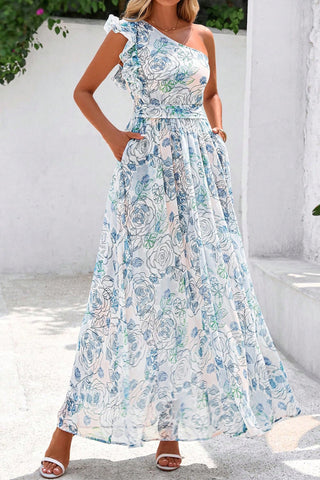 Azure Bloom Maxi