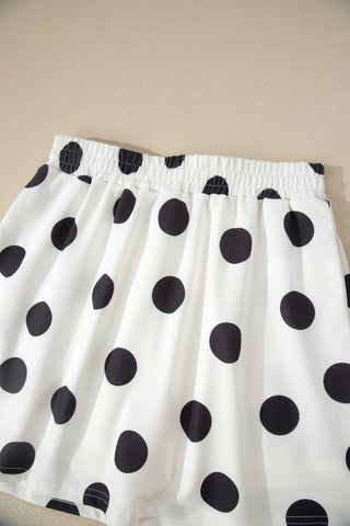 Playful Polka Dot 2-Piece Skort Set