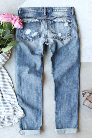 Americana Sequin Bow Jeans