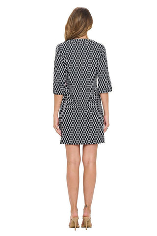 Annalee Quarter Sleeve Dress with Pockets