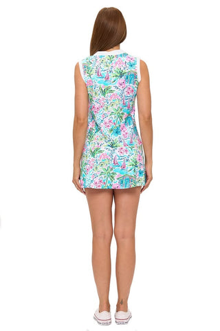 Tropical Sailboat Dress