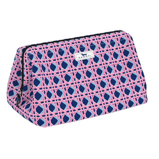 SCOUT Big Mouth Makeup Bag in Wisteria Cane