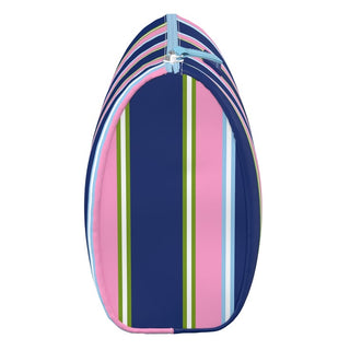 SCOUT Packin' Heat Large Toiletry Bag – Preppy Hour Striped Travel Case