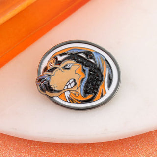 University of Tennessee Smokey Mascot Crystal Pin – Officially Licensed UT Volunteers Jewelry