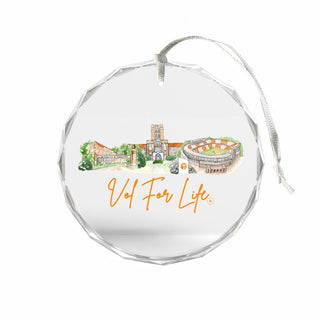 University of Tennessee Landmark Glass Ornament