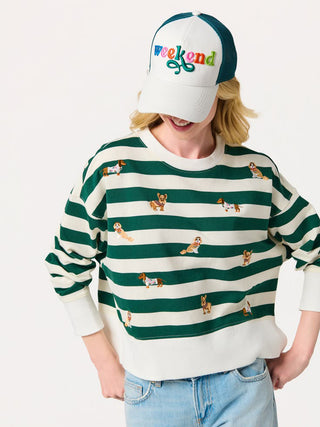 Canine Heritage Striped Sweatshirt