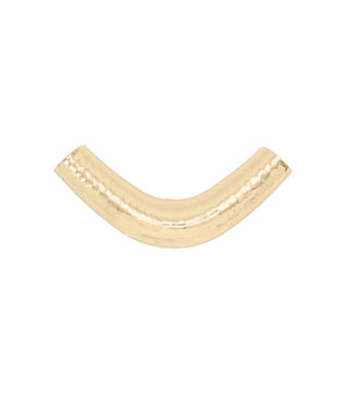 Modern V-Shape Scarf Slide – Hammered Metal Scarf Enhancer