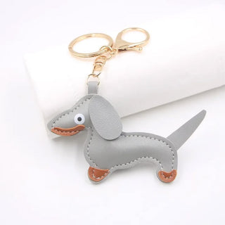 Mini Dachshund Keychain Bag Charm – Cute Dog Lover Gift – Pink Doxie Boutique