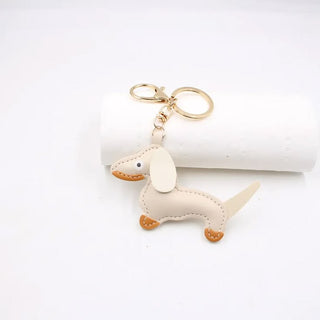 Mini Dachshund Keychain Bag Charm – Cute Dog Lover Gift – Pink Doxie Boutique