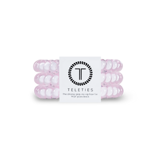 Spiral Hair Coils | Small | Rose Water Pink Hair Ties