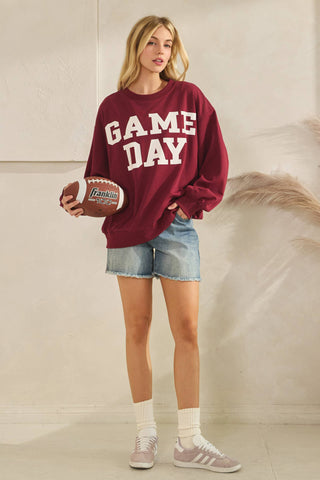 Bold Varsity Game Day Sweatshirt
