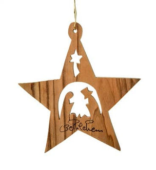Star with Nativity - 3"