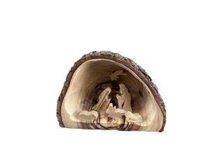 Arched Cave Grotto with Solid Sides