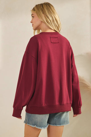 Bold Varsity Game Day Sweatshirt
