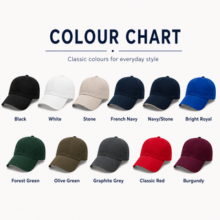 Embroidered Dachshund Dog Baseball Cap | Navy & Stone Unisex Hat