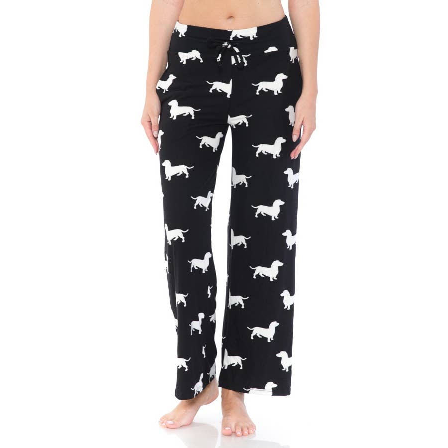 Buttery Soft Dachshund Lounge Pants - Pajamas