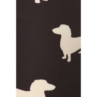 Buttery Soft High Waist Dachshund Print Leggings