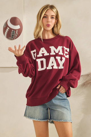 Bold Varsity Game Day Sweatshirt